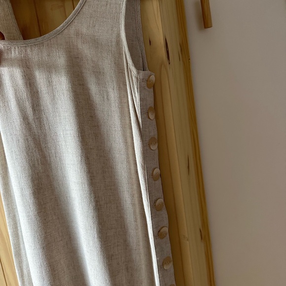 Rachel Pally Linen Romi Dress in Natural in Size Small - Picture 5 of 9